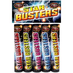 Star Busters Shot Tubes Roman Candles 