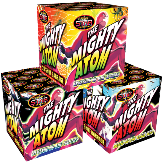 The Mighty Atom 25 Shot Barrage 