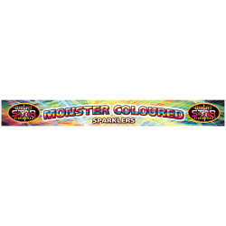 Monster Coloured Sparklers 14" 
