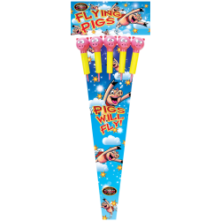 Flying Pigs 1.3g Rocket Pack of 5 