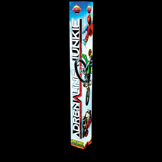 Adrenaline Junkie 180 Roman Candle Battery Adrenaline Junkie 180 Roman Candle Battery