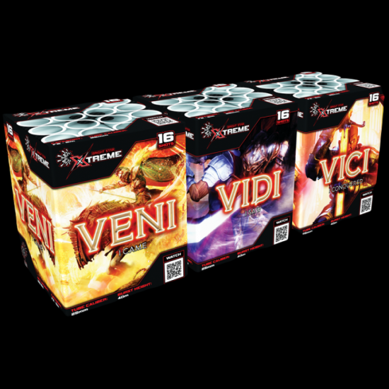 Conqueror Barrage Pack 3 x 16 Shot Conqueror Barrage Pack 3 x 16 Shot