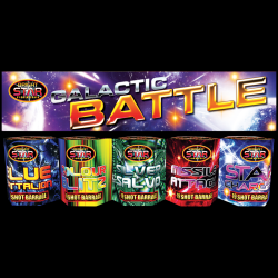 Galactic Battle Set of 5 19 Shot Barrages 