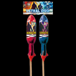 Lethal Duo Rockets by brother Pyrotechnics