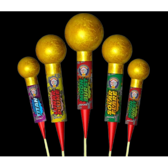 The Nuts Rocket Pack by Brother Pyrotechnics