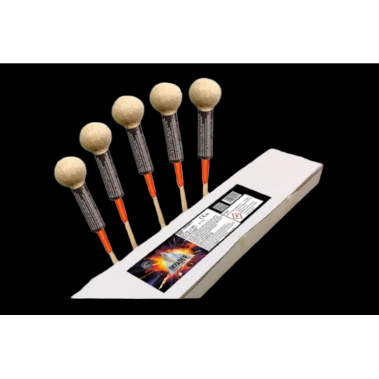 Invader Ball Rocket Pack (5) by Celtic Fireworks Invader Ball Rocket Pack (5) by Celtic Fireworks
