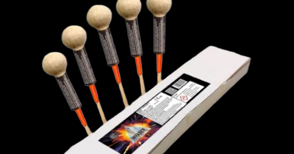 Invader Ball Rocket Pack (5) by Celtic Fireworks