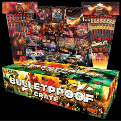 Bulletproof  Crate 32 Piece by Cube Fireworks 