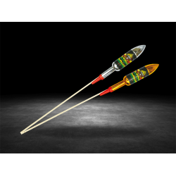 Atom Bomb Single Rocket Box of 2 
