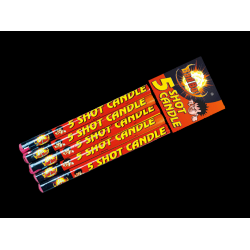 Bad Boy 5 Shot Candles 