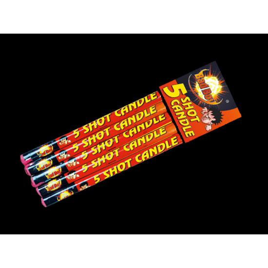 Bad Boy 5 Shot Candles Bad Boy 5 Shot Candles
