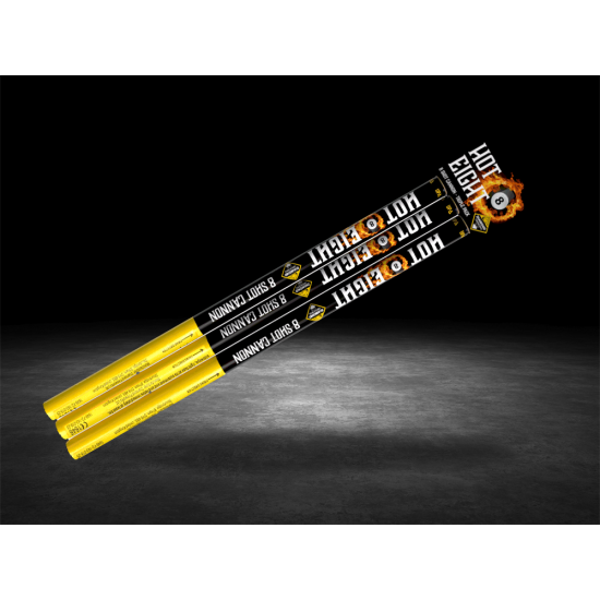 Hot 8 Roman Candle Pack of 3 Hot 8 Roman Candle Pack of 3