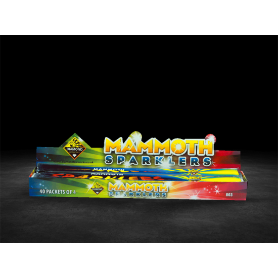 18" Mammoth Sparklers by Diamond Fireworks 18" Mammoth Sparklers by Diamond Fireworks