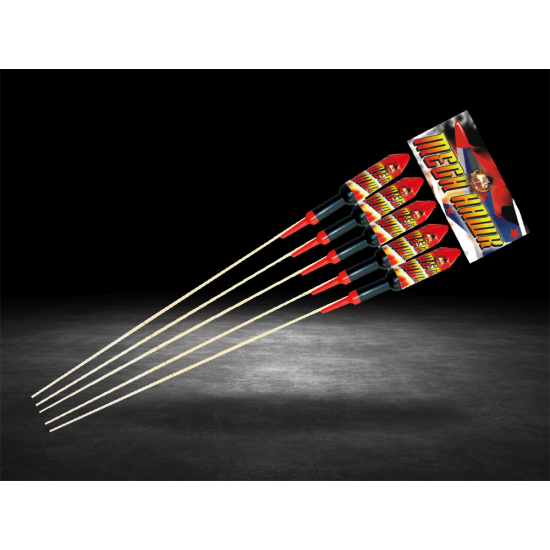 Mega Hawk Pack of 5 Rockets Mega Hawk Pack of 5 Rockets
