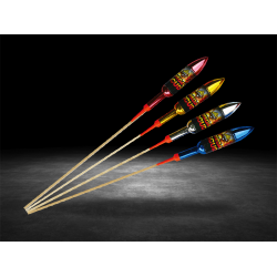 Mega Scud Single Rocket - Box of 4 