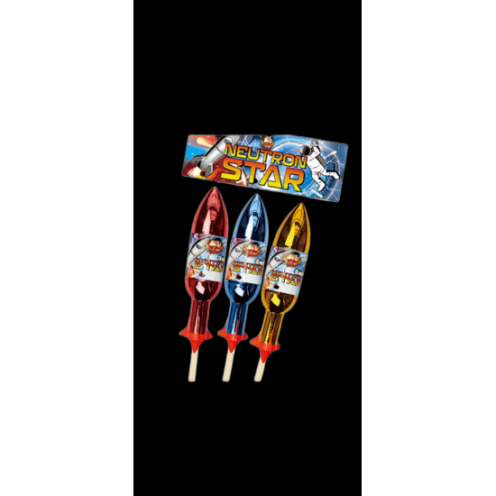 Neutron Star Pack of 3 Rockets 