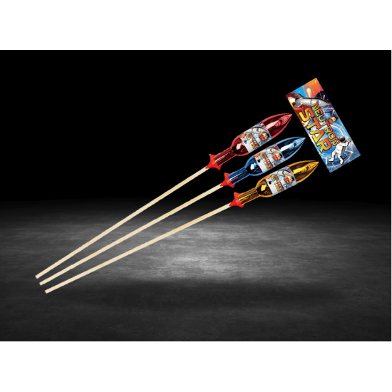 Neutron Star Pack of 3 Rockets 