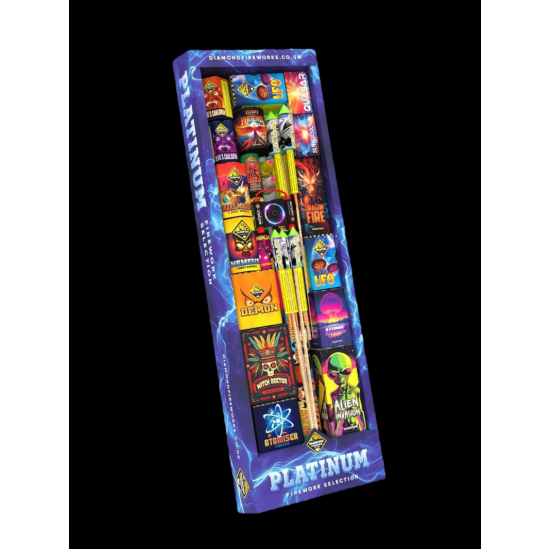 Platinum Selection Box of 35 Fireworks Platinum Selection Box of 35 Fireworks