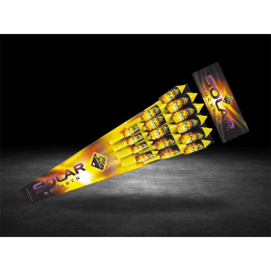 Solar Rockets Pack of 15 