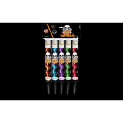 Big Boom Single Shot Roman Candle Pack of 5 