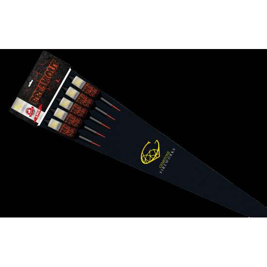 Breakout Rockets by Gemstone Fireworks 