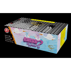 Guess What Baby Girl Pink 200 Shot Gender Reveal Barrage 