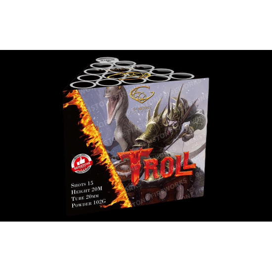Troll 15 Shot Barrage by Gemstone