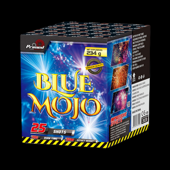 Blue Mojo 25 Shot Barrage Blue Mojo 25 Shot Barrage