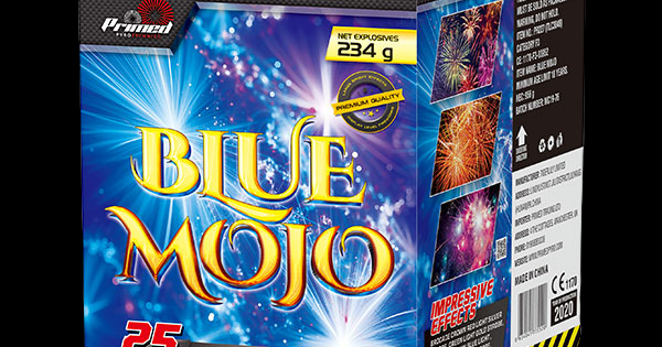 Blue Mojo 25 Shot Barrage