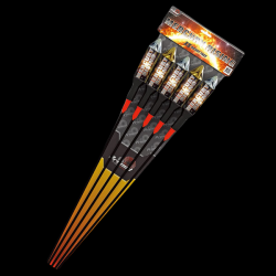 Mercury Rising Pack of 5 Rockets 