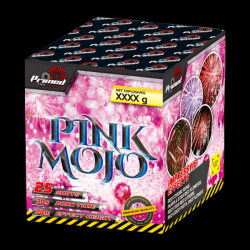 Pink Mojo 25 Shot Barrage 