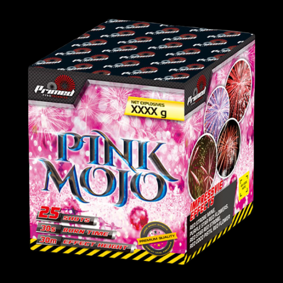 Pink Mojo 25 Shot Barrage Pink Mojo 25 Shot Barrage