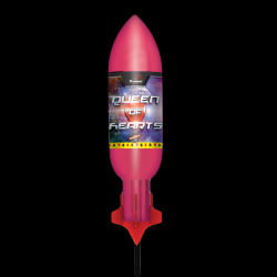 Queen Of Hearts Single Rocket 