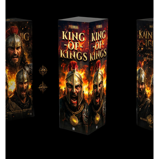 King of Kings 25 Rocket Box by Pyroworx