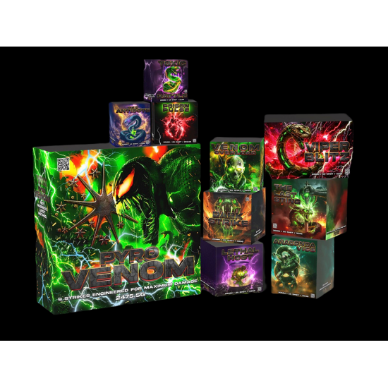 Pyro Venom 9 barrage pack 