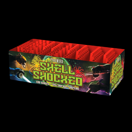 Shell Shocked 139 Shot Compound Barrage