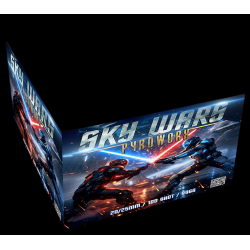 Sky Wars 100 Shot Barrage by Pyroworx Fireworks