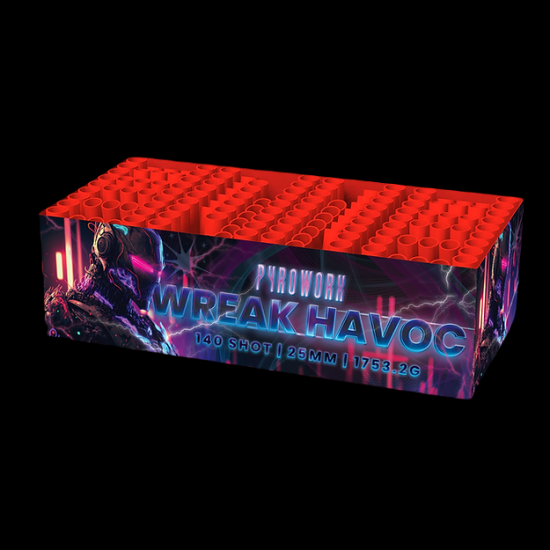 Wreak Havoc 140 Shot Compound Barrage