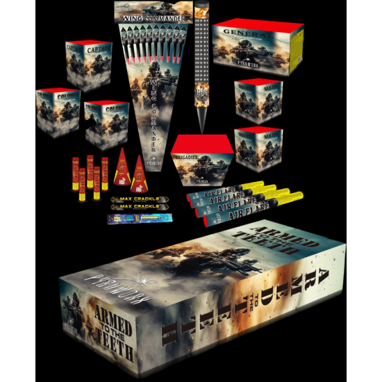 Armed to the Teeth Premium Selection Box Armed to the Teeth Premium Selection Box