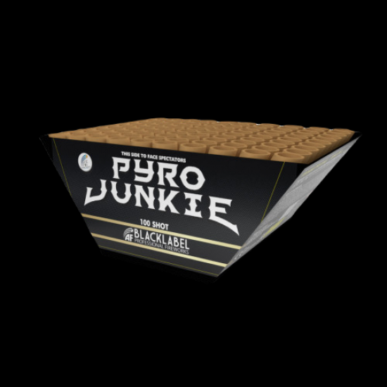 Pyro Junkie 100 Shot Fan Barrage 