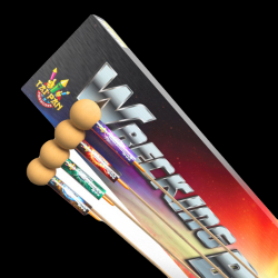 Wrecking Balls Pack of 4  3" Shell Single Rockets