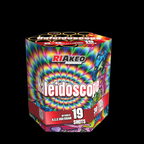 Kaleidoscope 19 shot Bararge by Raikeo Fireworks 