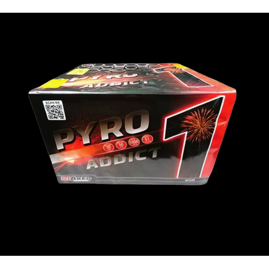 Pyro Addict 1 Barrage 51 Shot by Riakeo Fireworks 