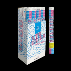 Little Flutters 50cm Gender Reveal Confetti Cannon Blue Boy 