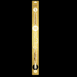 45cm Gold Dipped Wedding Sparklers 