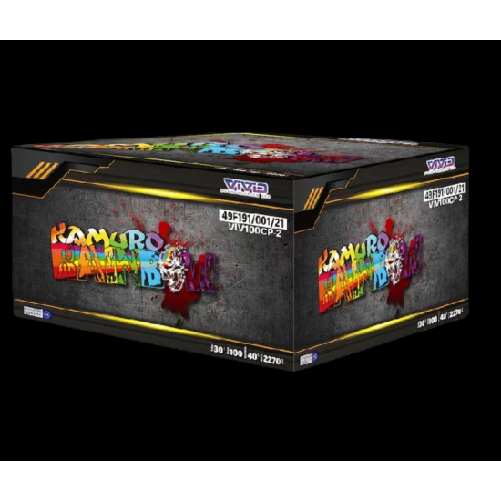 Kamuro Rainbow XL 100 Shot Barrage 