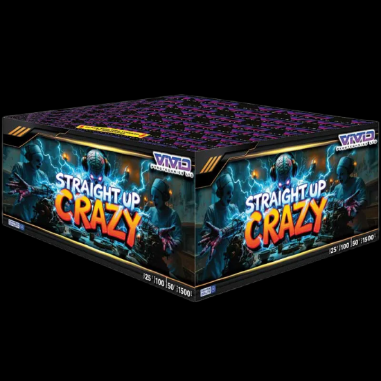 Straight Up Crazy 100 Shot Barrage 