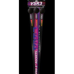 VSR3 3" Ball Headed Shell Rockets Pack of 3