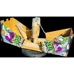 Breakout Spinning Fountain by Vivid Pyrotechnics